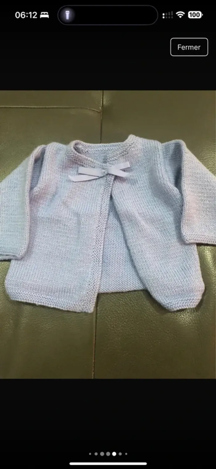 Lot de vêtements fille 6 mois demi-saison / hiver - photo numéro 6