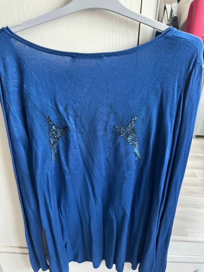 pull bleu - photo numéro 2