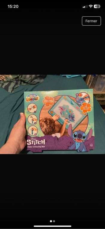 Tapis de jeu stitch