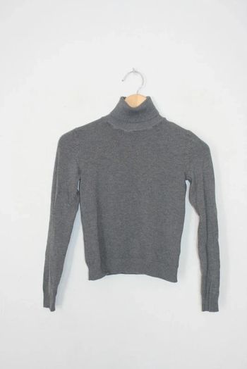 Col roulé gris Bershka taille XS