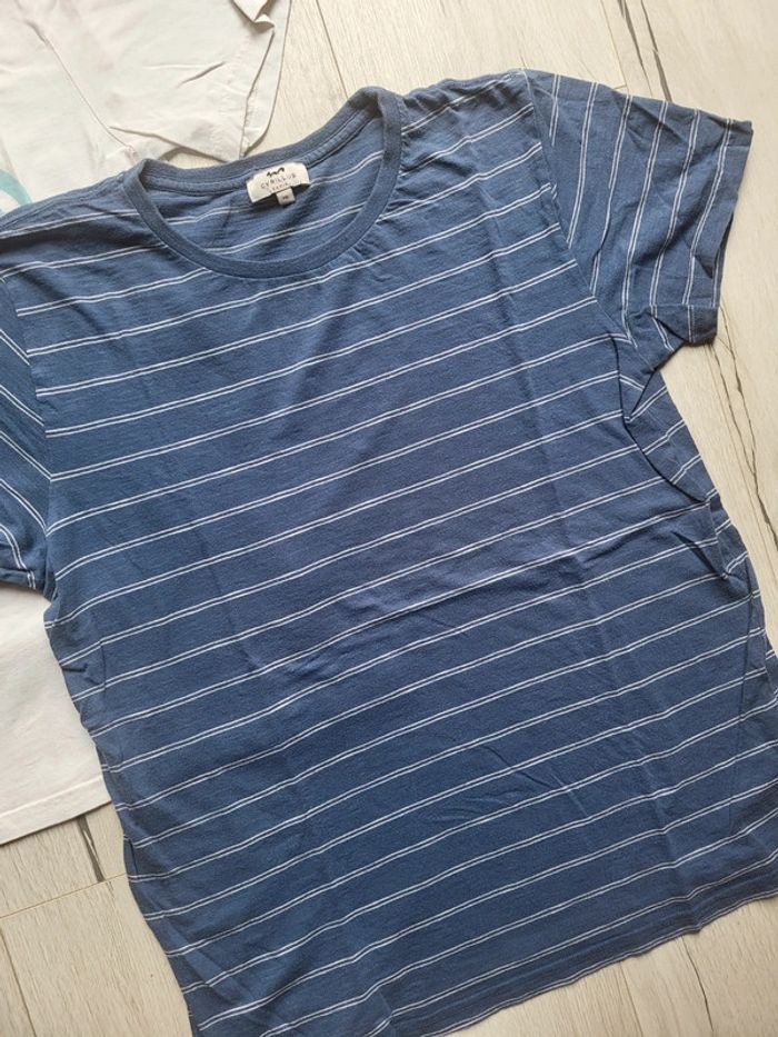 Lot de 2 tee-shirts garçon 16ans cyrillus - photo numéro 2