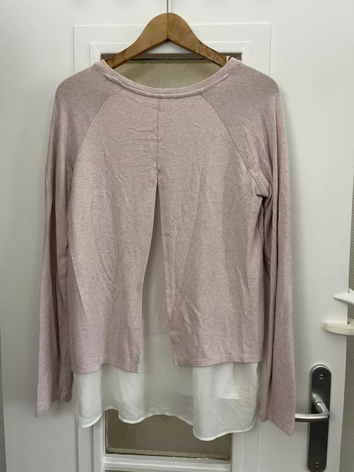 Pull rose poudré - photo numéro 2