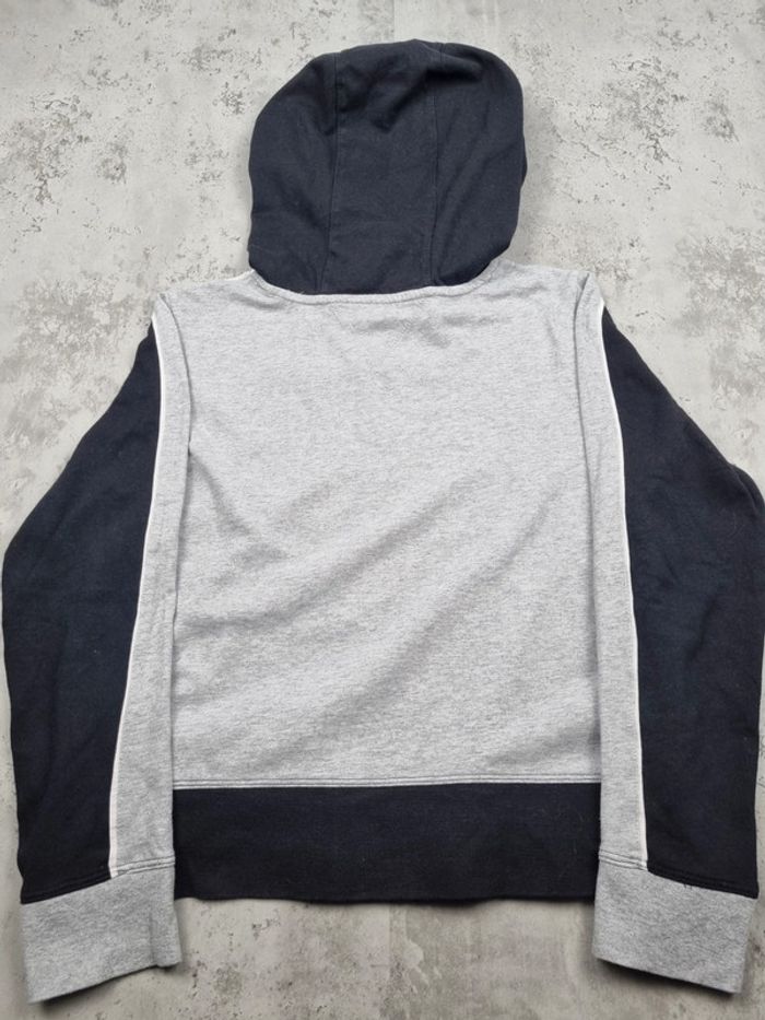 Sweat à capuche Tommy Hilfiger – Bicolore noir et gris – Taille S/36 Femmes - photo numéro 4