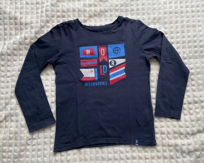 Tee-shirt garçon à manches longues, 6 ans, okaidi
