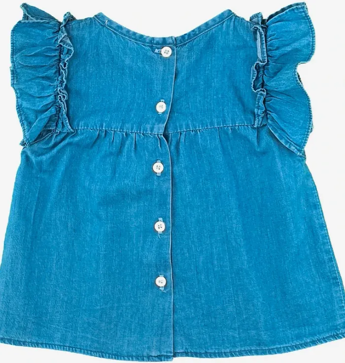 Blouse sans manche 6 mois Louis Louise - photo numéro 2