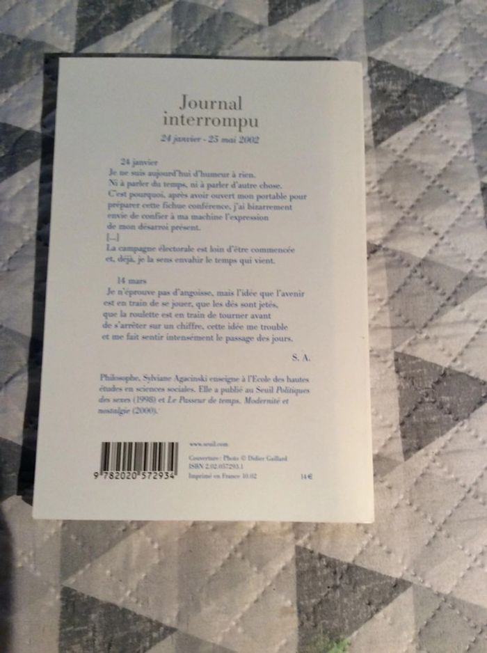 #journal interrompu Sylviane Agacinski - photo numéro 3