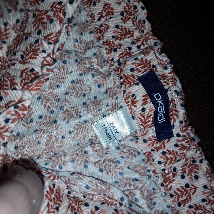 Pantalon léger été okaidi 6 ans fille - photo numéro 3