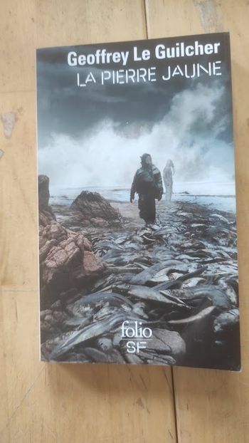 La pierre jaune Geoffrey Le Guilcher Folio SF 2022