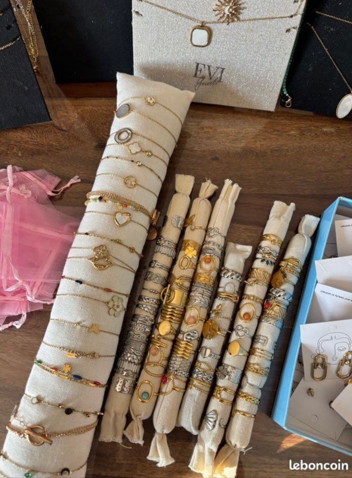 Lot bijoux acier inoxydable - photo numéro 2