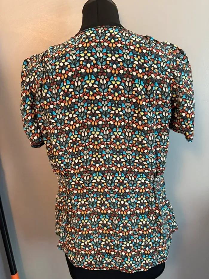 Magnifique blouse colorée - photo numéro 2