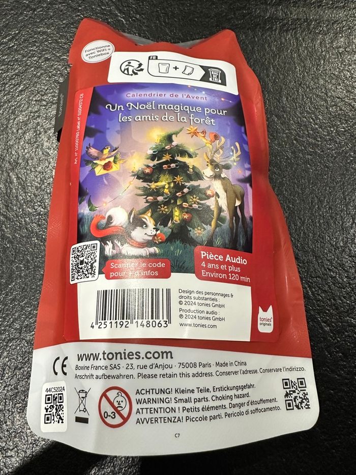 Figurine tonies un Noel magique pour les amis de la forêt - photo numéro 2