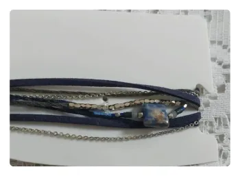 Bracelet fantaisie multi-rangs, neuf