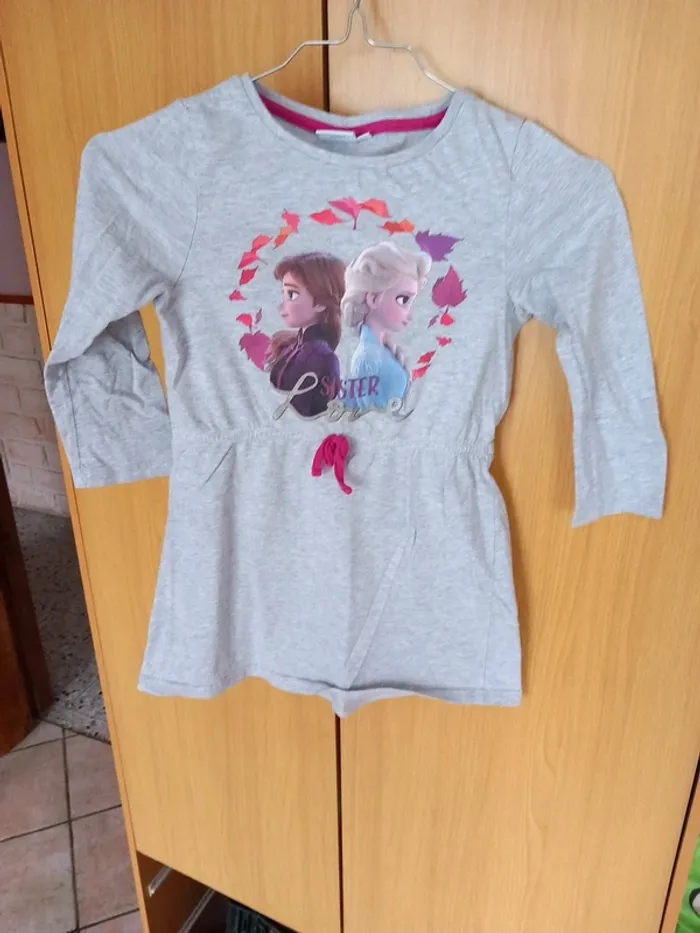 🚼chemise de nuit coton 6ans Disney reine des neiges