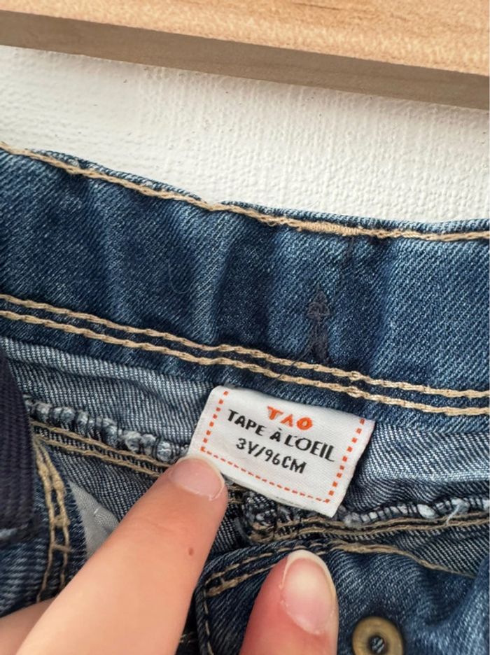 Short en jean - taille 3 ans 🌸 - photo numéro 2