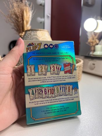 Flip 7 + trio  jeux de sociétés 