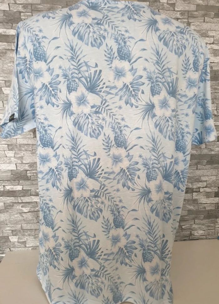 TEE shirt XXL Flowers blue 🦋 - photo numéro 2