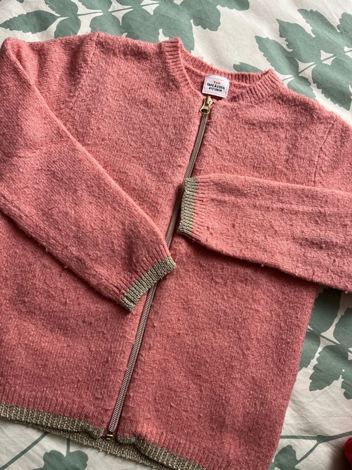 Gilet fille 8 ans TAO - photo numéro 2