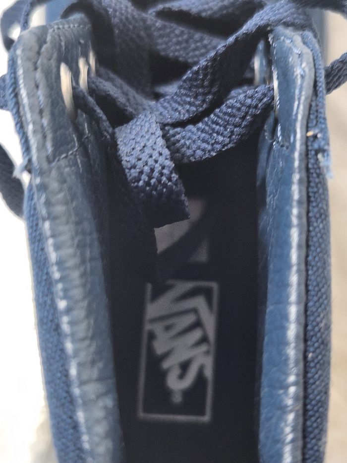 🌹👟vans sk8-hi bleu marine kids - stock très limité ! - photo numéro 2