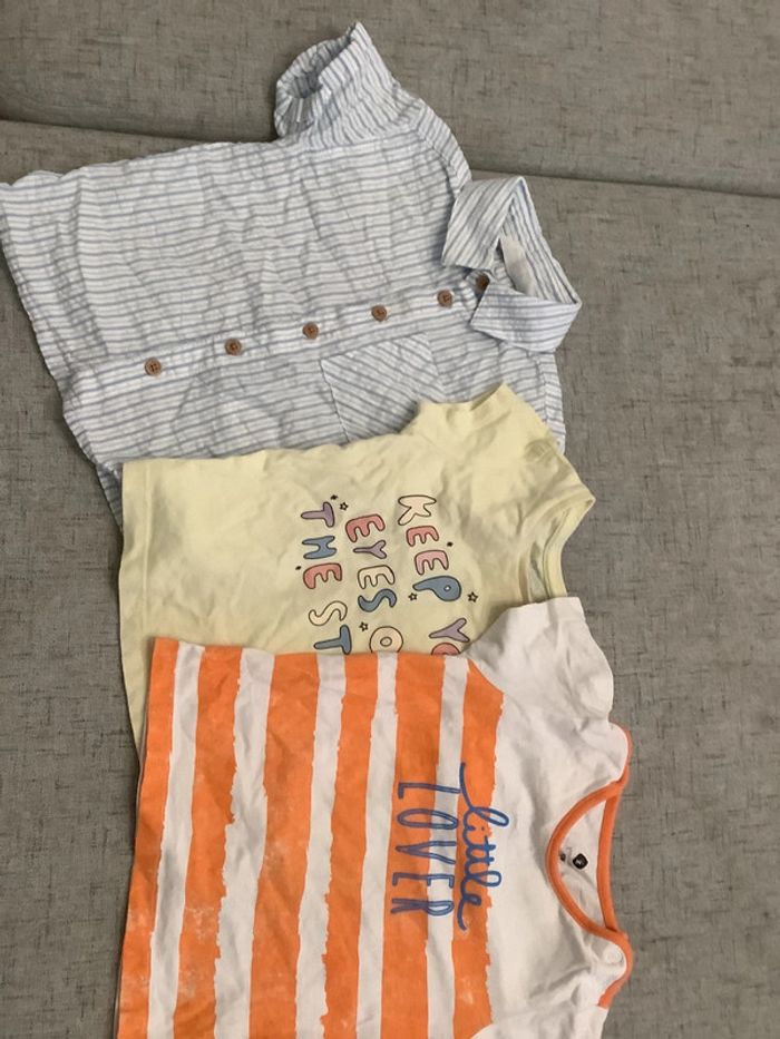 Lot vêtements garçon 9-12 mois - photo numéro 3