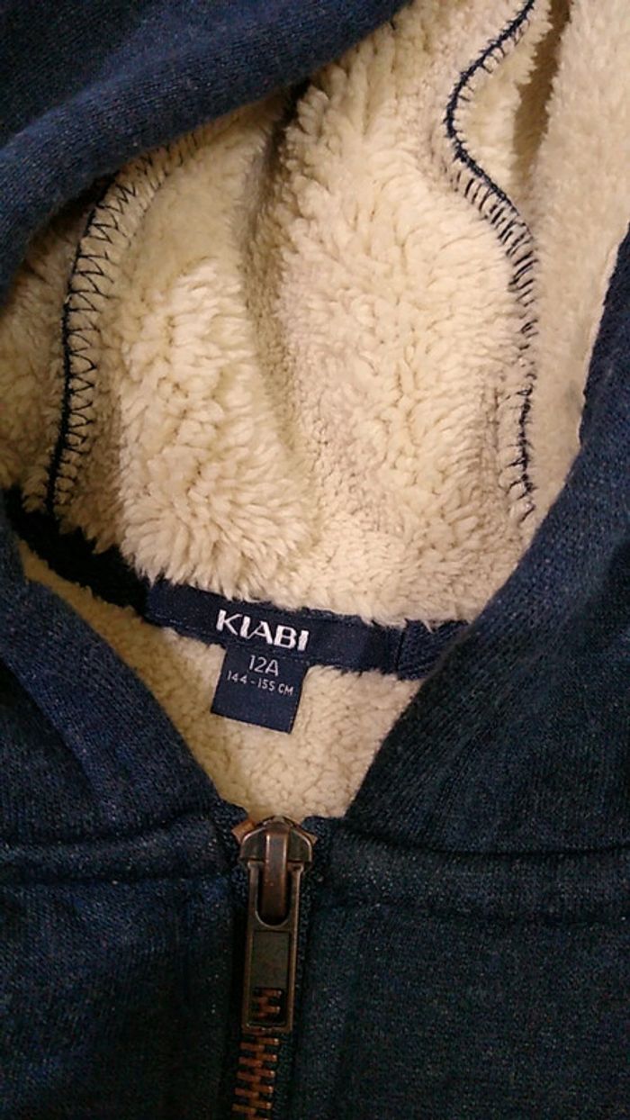 Gilet molletonné Kiabi taille 12 ans - photo numéro 3