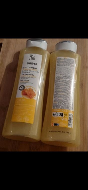 1 gel douche xxl sairo argan et miel neuf 