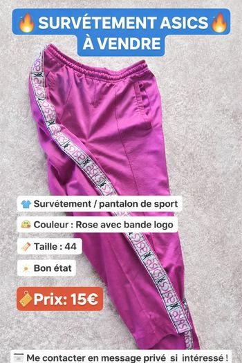 Survêtement Asics 