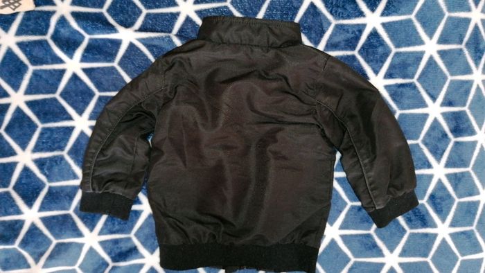 Blouson léger noir garçon 12 mois - photo numéro 3