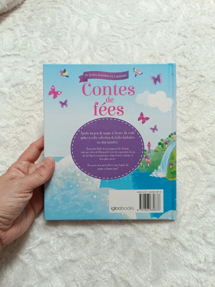 Livre enfant Contes de fées de belles histoires en 5 minutes Licorne Igloobooks - photo numéro 5