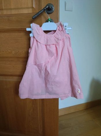Ensemble robe et culotte rose