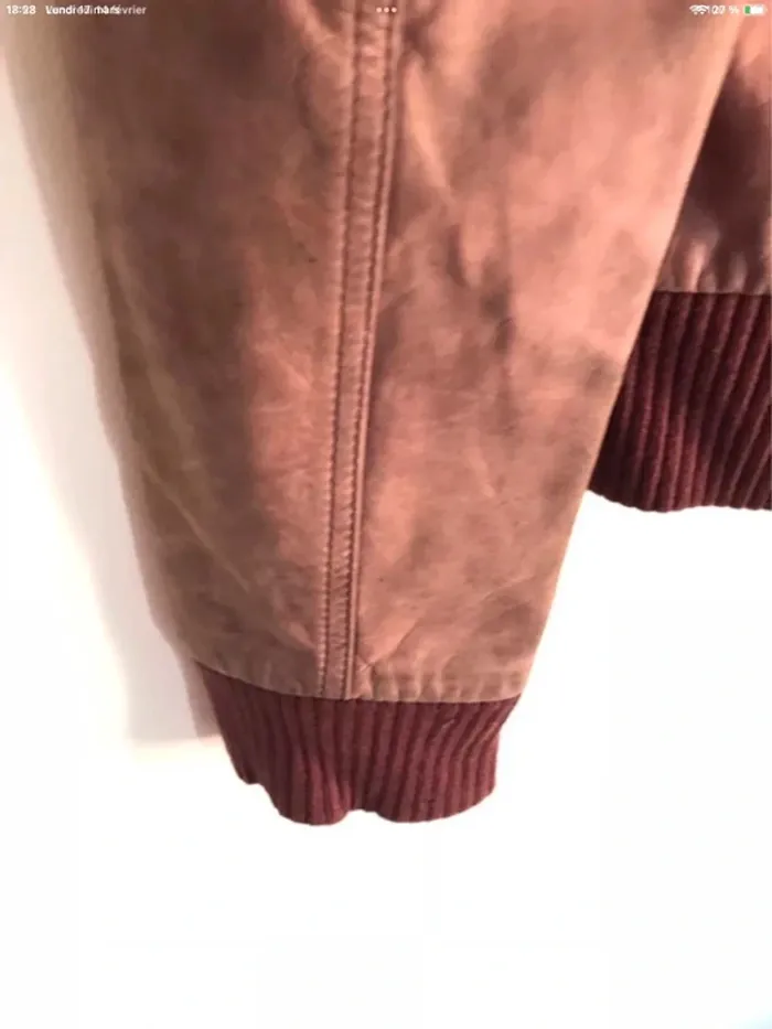 Veste en cuir Bershka taille 40 - photo numéro 11