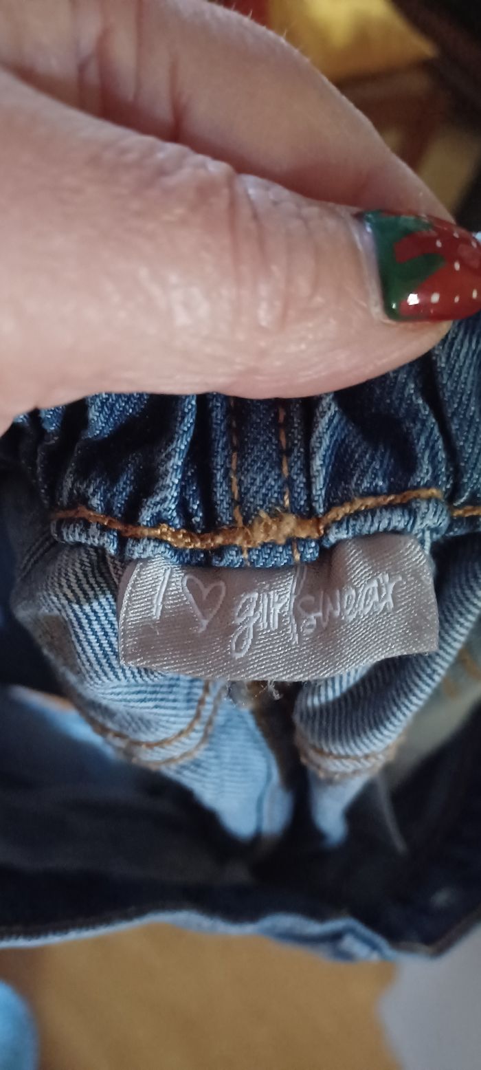 Très jolie jupe jeans fille T 9 ans - photo numéro 5