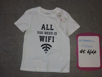 tee shirt orchestra taille 10 ans