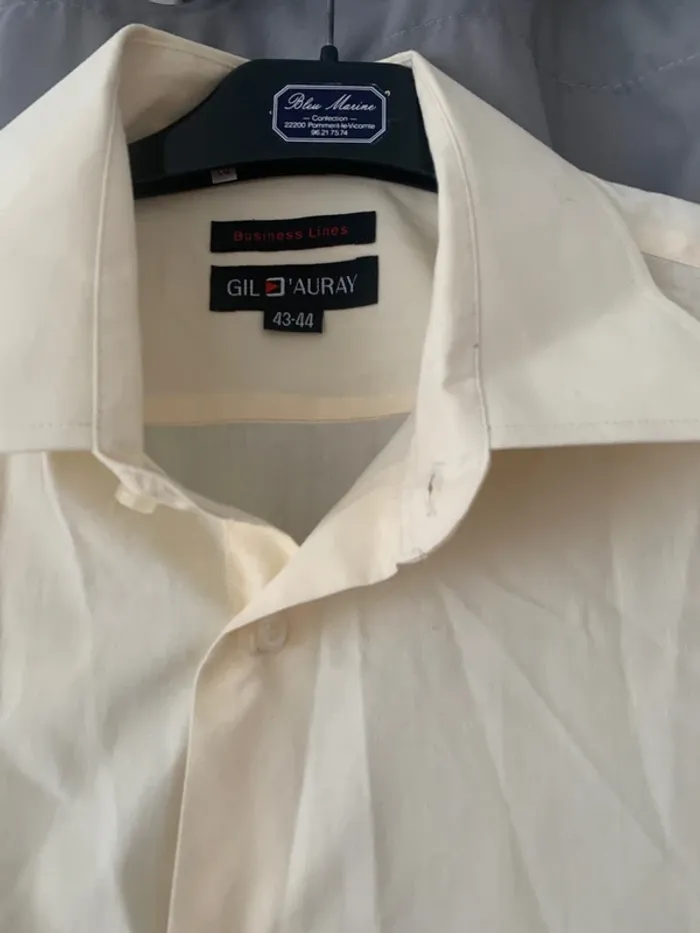 chemise  homme unie - photo numéro 5