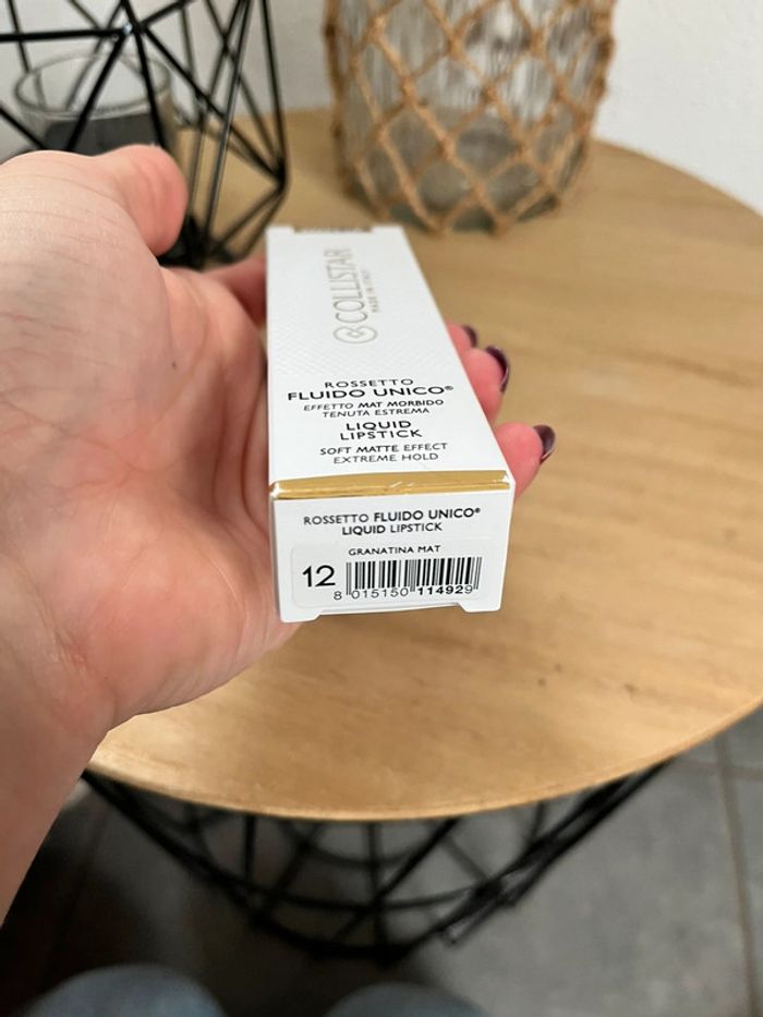 Rouge à lèvre liquide gloss rouge collistar - photo numéro 2