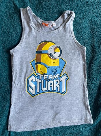 T shirt garçon Minions 8 ans