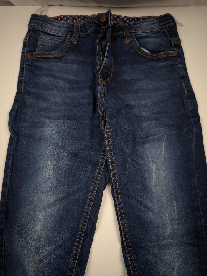 Jean slim bleu délavé - Fille 164 cm (13-14 ans) - Très bon état - photo numéro 3