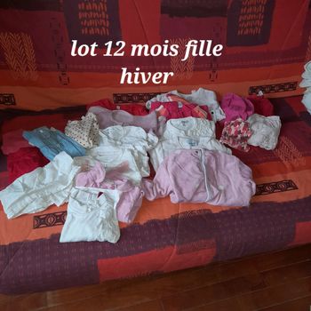 Lot 12 mois fille hiver