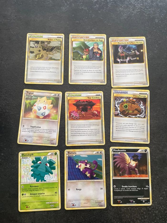 Lot 27 carte Pokémon 2010 - photo numéro 3