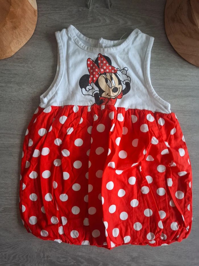 Robe rouge minnie 12 mois - photo numéro 2