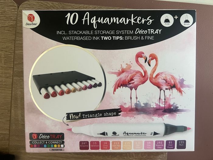 Lot de 3 boîtes de 10 Aquamarkers Action - photo numéro 3