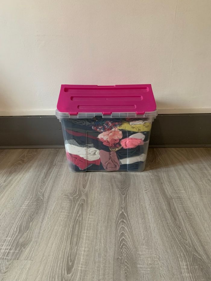 Lot revendeur vêtements fille 83 articles