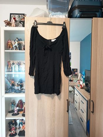 Robe noir manches longues lefties - Taille M 38