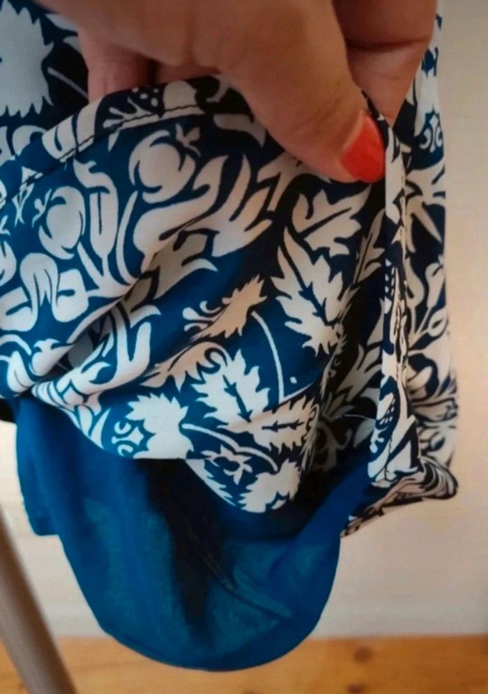 🌼Magnifique Jupe porte feuille Naf Naf neuve taille 40🌼 - photo numéro 8