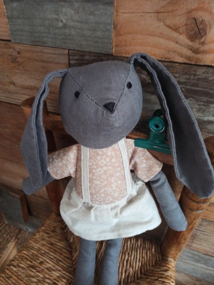 Lapin en lin H&M tbe - photo numéro 5