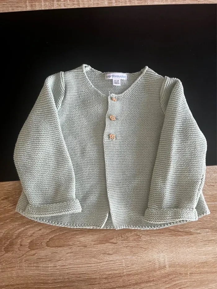Gilet en laine 6 mois