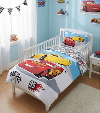 Parure de lit bébé 100x135 - Cars