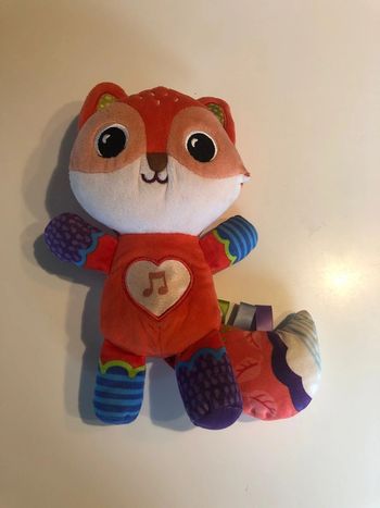 Peluche musical Renard
