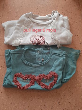 Lot de 4 pulls léger