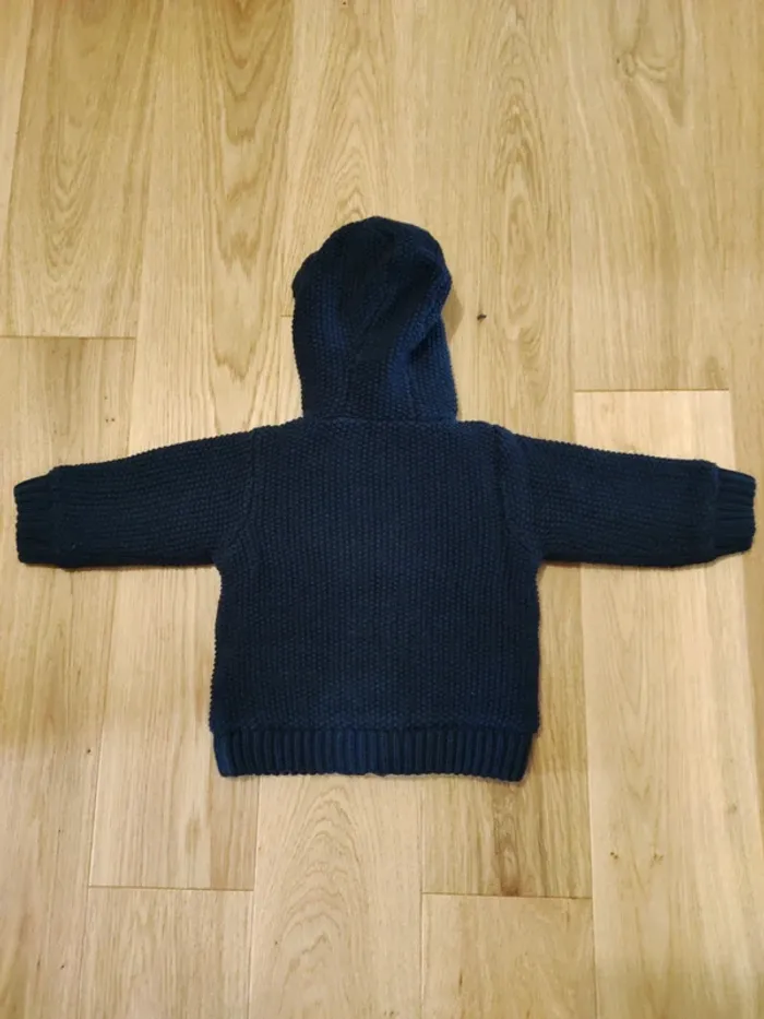 Gilet bleu chaud - 3 mois - excellent état - photo numéro 5