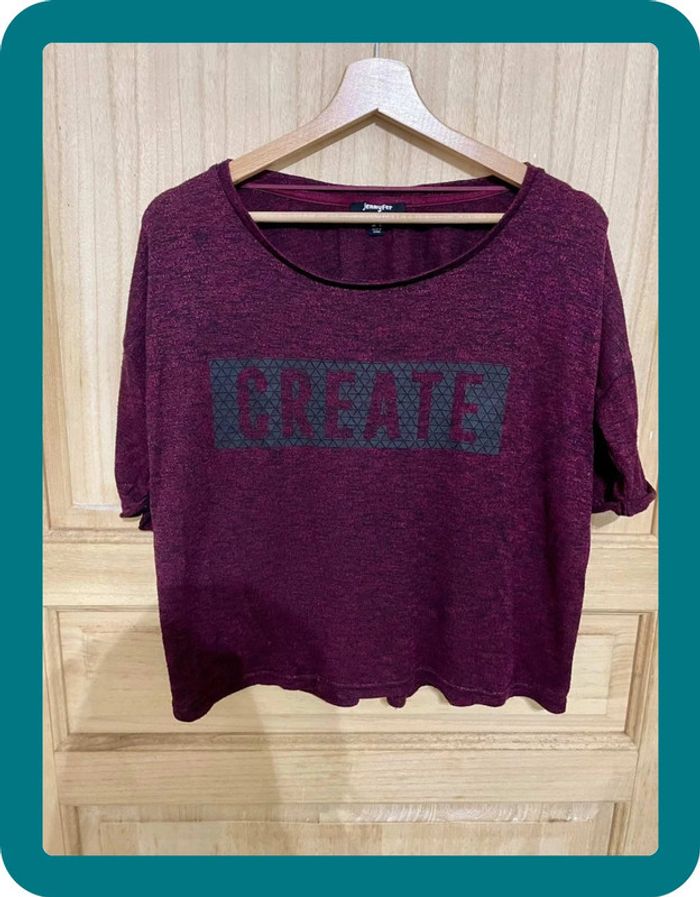 Petit pull avec effet overside léger